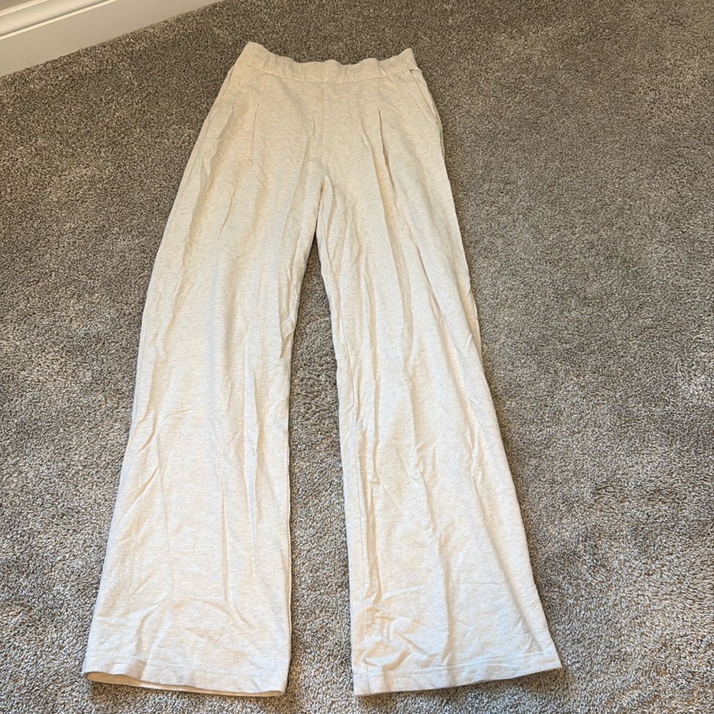 Aerie Trouser Pants in Tan color